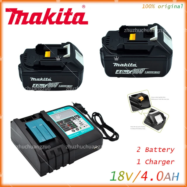 Makita – Chargeur De Batterie Au Lithium Original 18v, 100% - Accessoires  D'outils Électriques - AliExpress