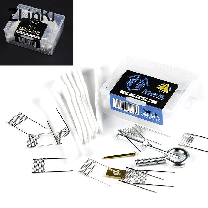 1 Box Diy Tool Rebuild Kit For Rpm Rpm 2 0.6/0.16ohm Mesh ...