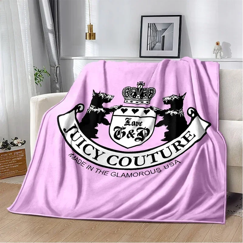 3D Print Fashion J-juicy-couture flannel Blanket Soft Comfortable  Home Decorate Bedroom Living Room Sofa Beds s 6