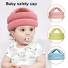 Baby Helmet Safety Cap For Babies Boys Girls Summer Breathable Cotton Mesh Hat Children Crawl Walk Playing Infant Anti Collision 6