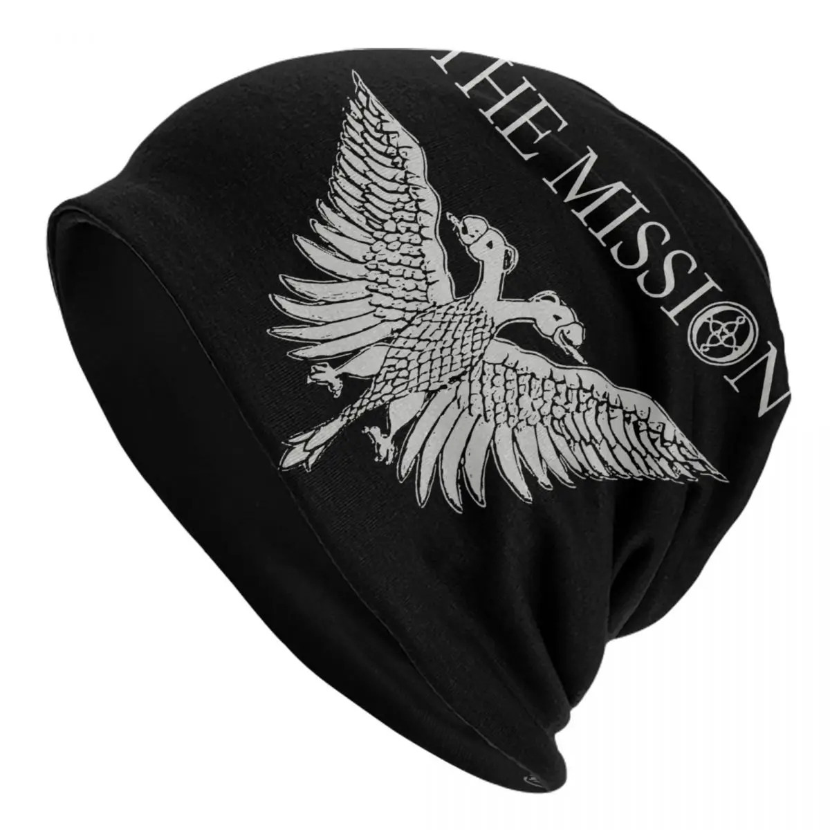 

Шапочки в готическом стиле рок-группы The Mission, шапочки, шапочки, женские Стильные теплые головные уборы, вязаная шапка