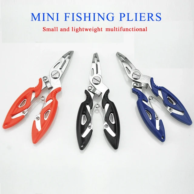 Fishing Plier Anti-Slip Handle Nylon Fishing Gripper Floating Gear Line  Lure Cutter Hook Remover Fish Holder Tongs Scissors - AliExpress