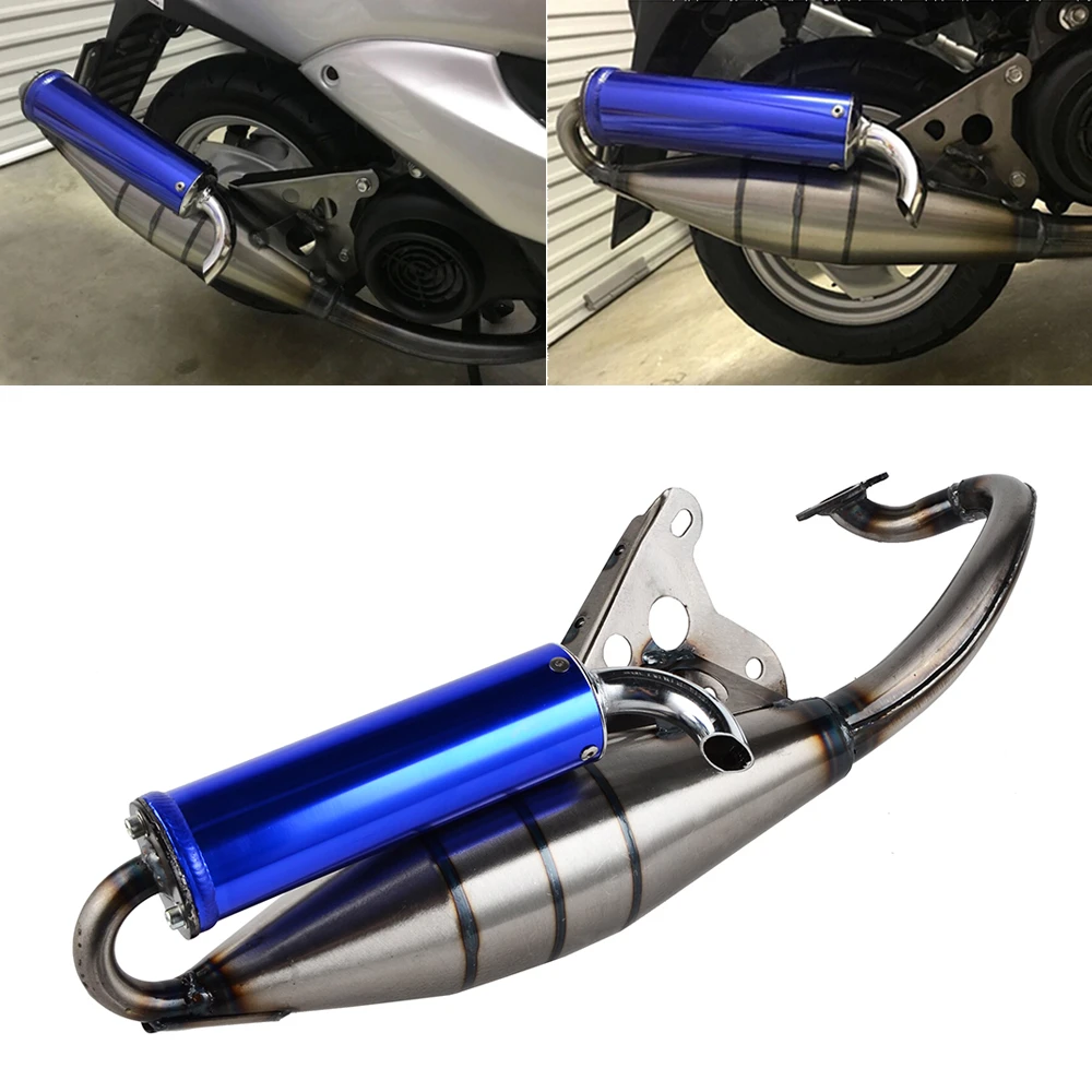 kobling Konsulat skære Motorcycle Exhaust System Muffler Pipe Scooter Moped For Yamaha Jog Breeze  Minarelli Moped Jog 50cc 2-stroke Scooters - Exhaust & Exhaust  Systems(motorcycle) - AliExpress
