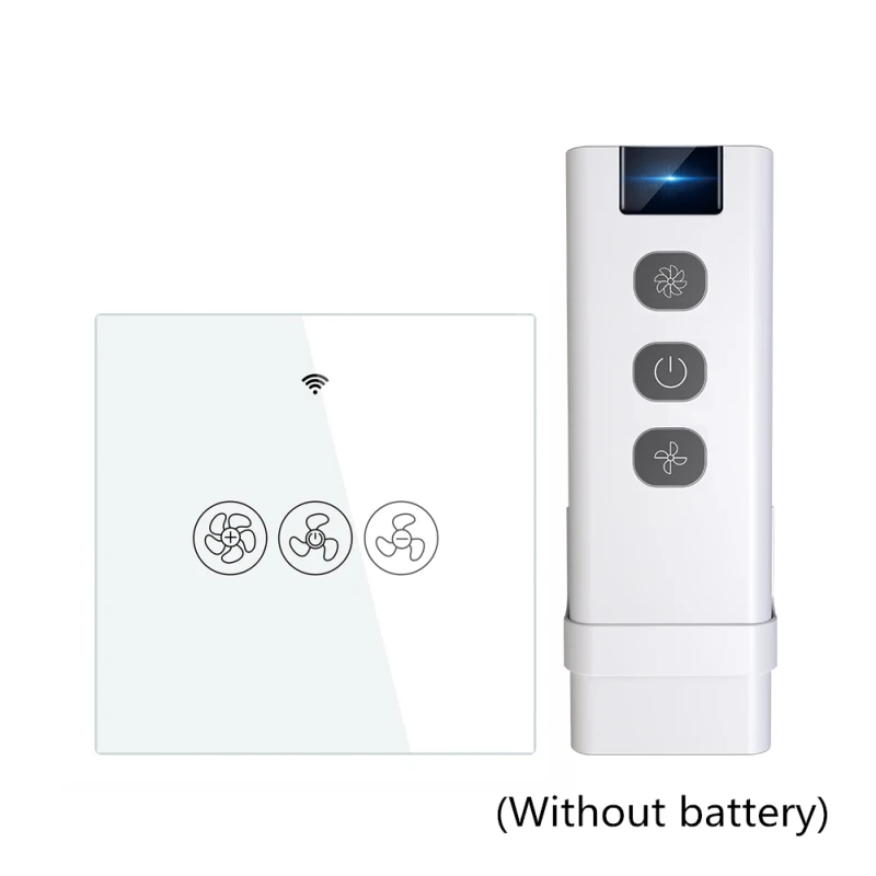 Description Picture 6 of itemWiFi RF433 Smart Ceiling Fan Switch Smart Life/Tuya App 2/3 Way control Wireless Remote Control Works with Alexa and