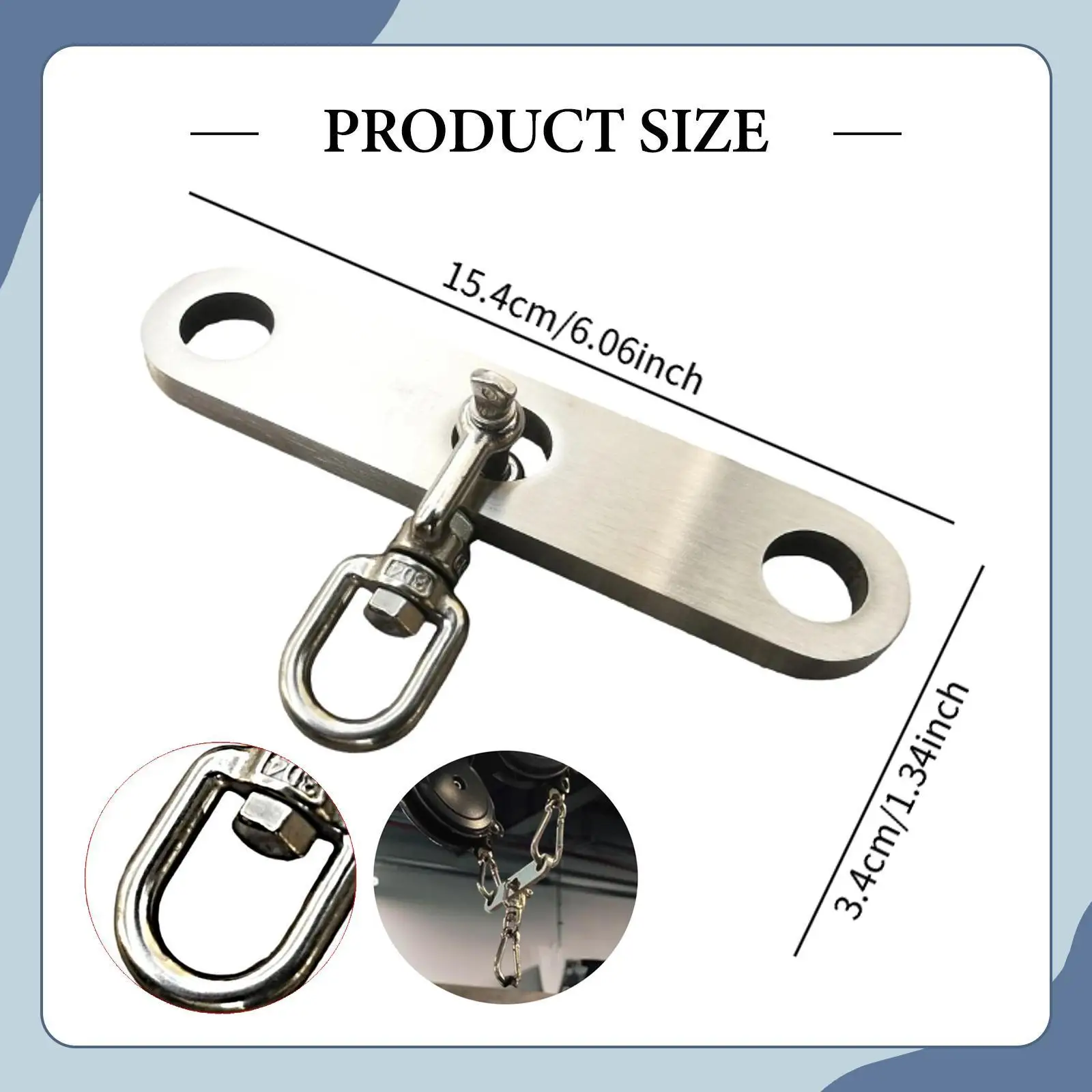 Pull Down Attachment, Equipment Bodybuilding, Fitness Equipment Attachment for Wrists