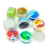 3 pcs 5ML 7ML 10ML Acrylic shell silicone wax container Pill Storage box Oil container smoking tobacco container 6