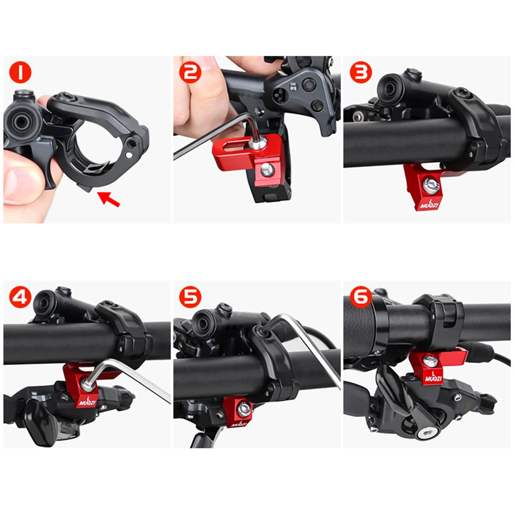 Bike Shifter Adapter Aluminum Alloy Shifter Mount For SRAM For ISpec EV Brake Bike Mount Clamp M4100 M6100/6120