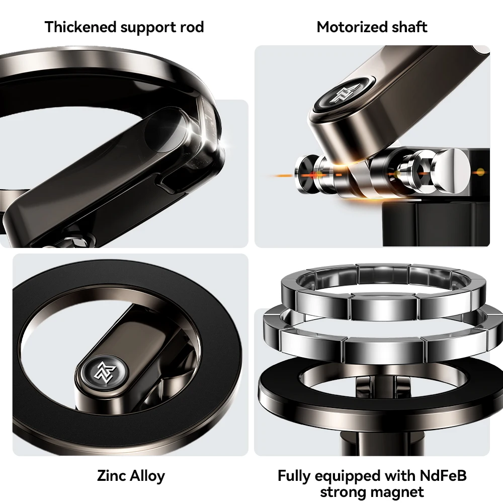 YZ For Tesla Magnetic Car Phone Holder 2025 Model 3 Y Highland Juniper Air Vent Mount Car Bracket Stand 360 Degree Rotatable 5