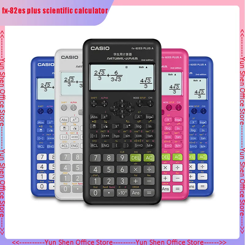 Scientific Function Calculator Fx-82es Plus A Student Exam Multifunctional Function Calculator Accounting Cpa Special