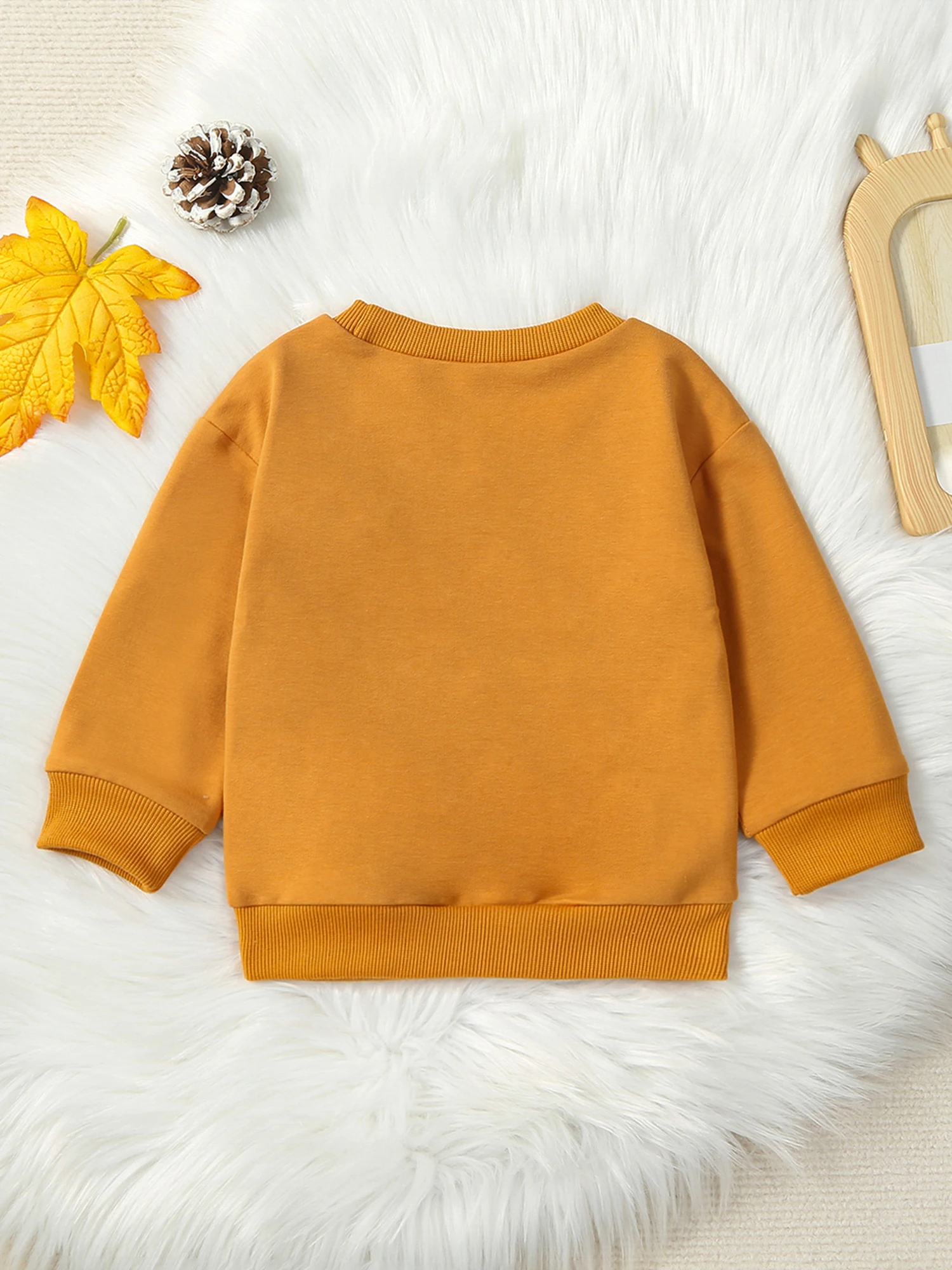 

Cute Halloween-themed Sweatshirts for Little Girls - Adorable Long Sleeve Crewneck Pullovers with Fun Letter Prints