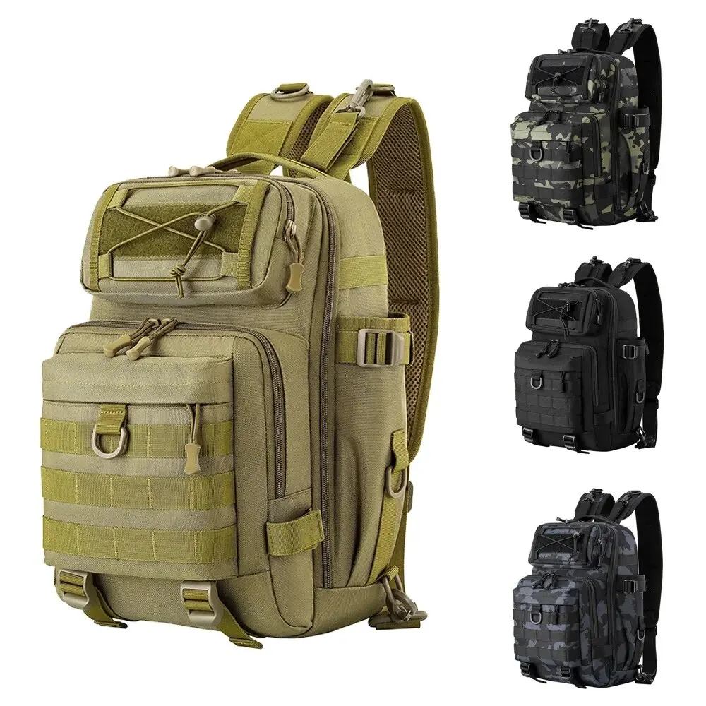  Fishing Backpacks Tactical Travel Backpack Bag Army Chest Molle Military Pack Sling Bag Outdoor Hiking Camping Hunting Backpack 