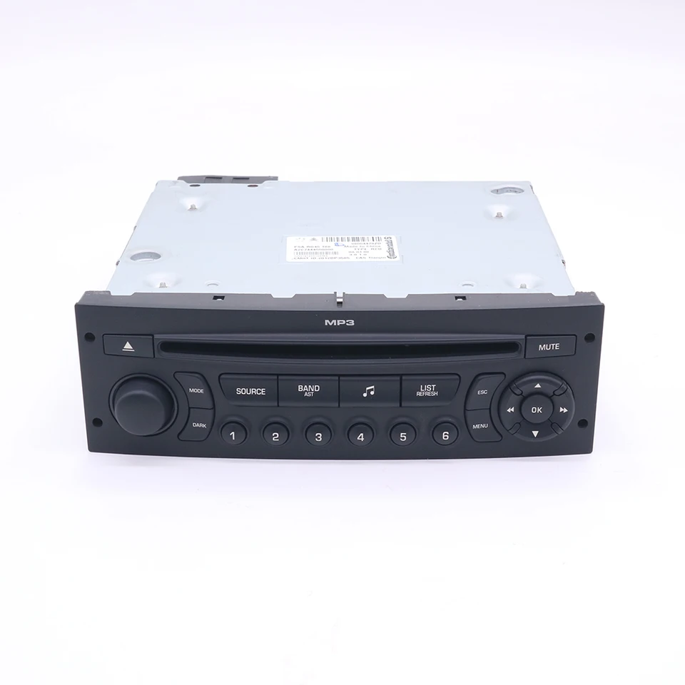 Rd45 Bluetooth Radio Usb Aux Cd Function Player For Peugeot 206