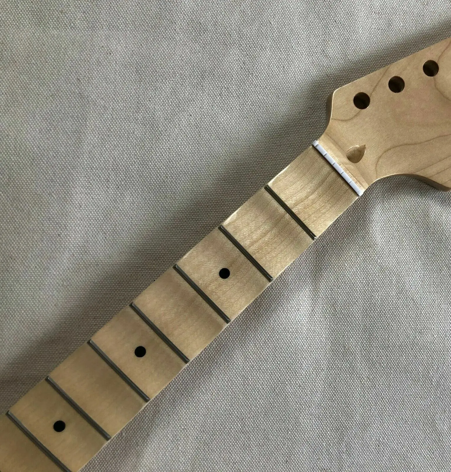 Big headstock Full scalloped Guitar Neck Maple 22 Fret 25.5" guitar