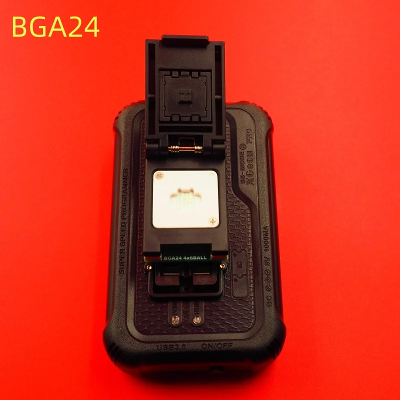 100% 오리지널 XGecu BGA24 - DIP8 6X8 /5X5/ 4X6 mm 볼 유니버설 어댑터 IC 소켓(새로운 듀얼 헤드 프로브 홀더 포함)