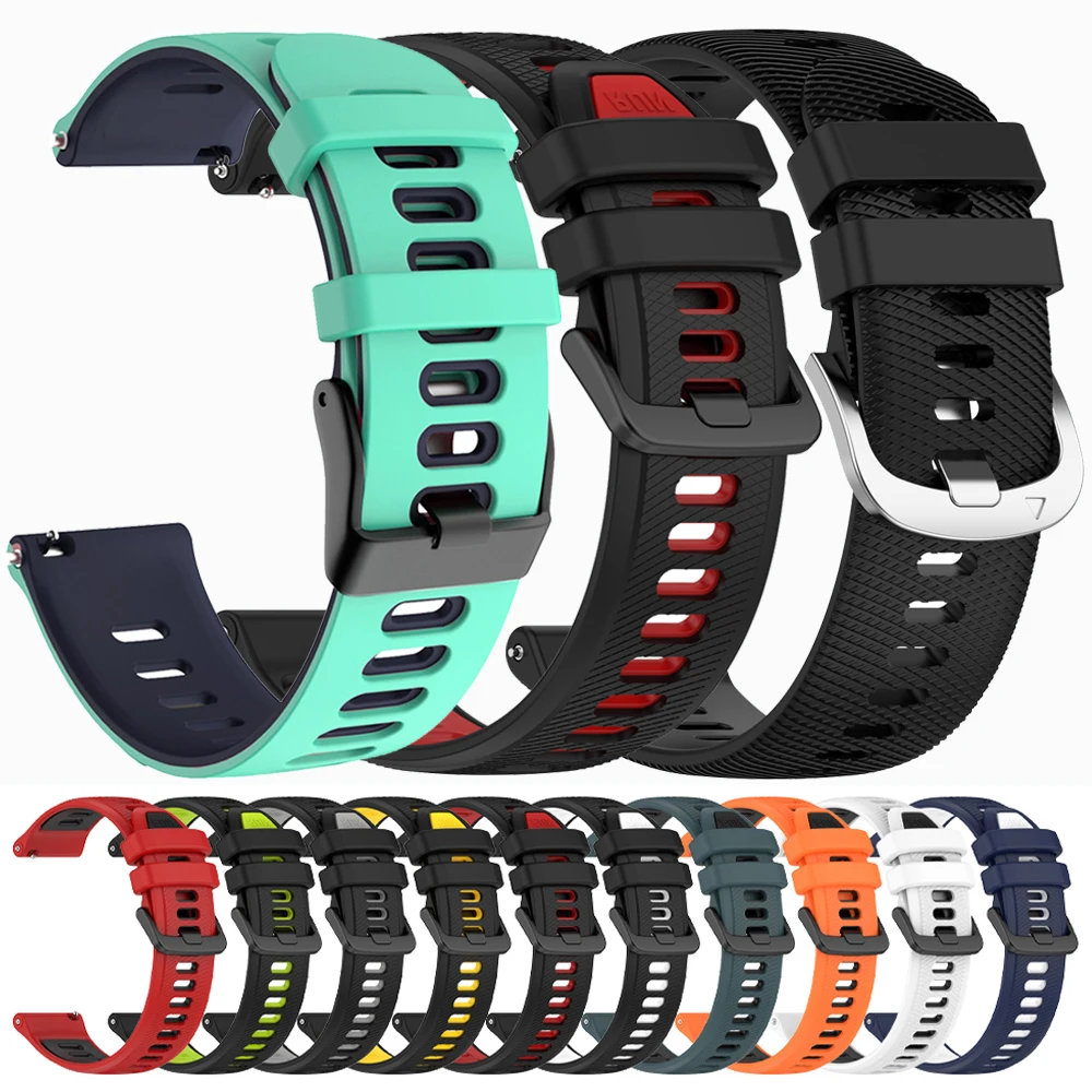 Premium Silicone Replacement Strap for Garmin Forerunner & Vivoactive Series