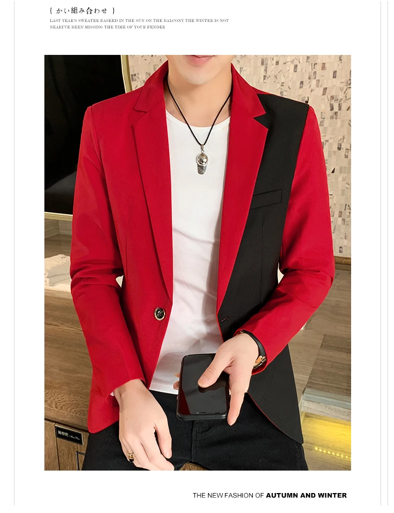 men's blazers Men's Suit Jacket Spring New Hot Korean Youth Trend Fashion Casual Streetwear High-quality Slim-fit Blazers Men's Brand Clothing men blazer