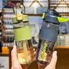 700ML High Temperature Resistant Plastic Water Cup Outdoor Men Women Sports Water Cup Anti-scalding Drop-resistant Straw Cup 2