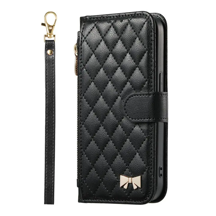 Edge70 Fusion Plus 5G Zipper Leather Wallet Flip Case with Air Signature Cover