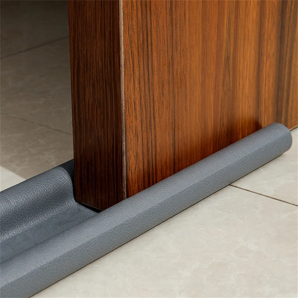 Description Picture 4 of itemDoor Bottoom Draft Stopper Weather Stripping Door Sweep Under Door Draft Blocker Insulator Weatherstrip House Acoustic Foam New