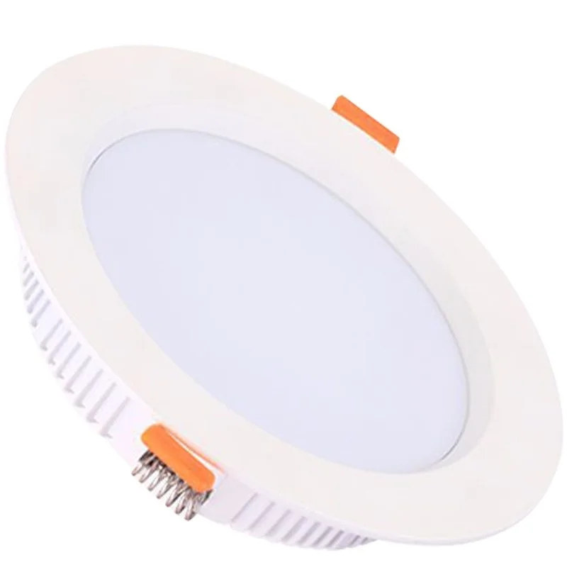 Dimmable 5W-36W LED Ceiling Lamp Recessed SMD Downlight 24W 30W AC85-260V For Living Room and Shopping Mall Lighting