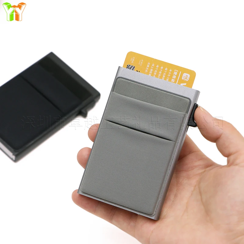 Luxurious RFID Metal Card Holder - Slim Minimalist Wallet