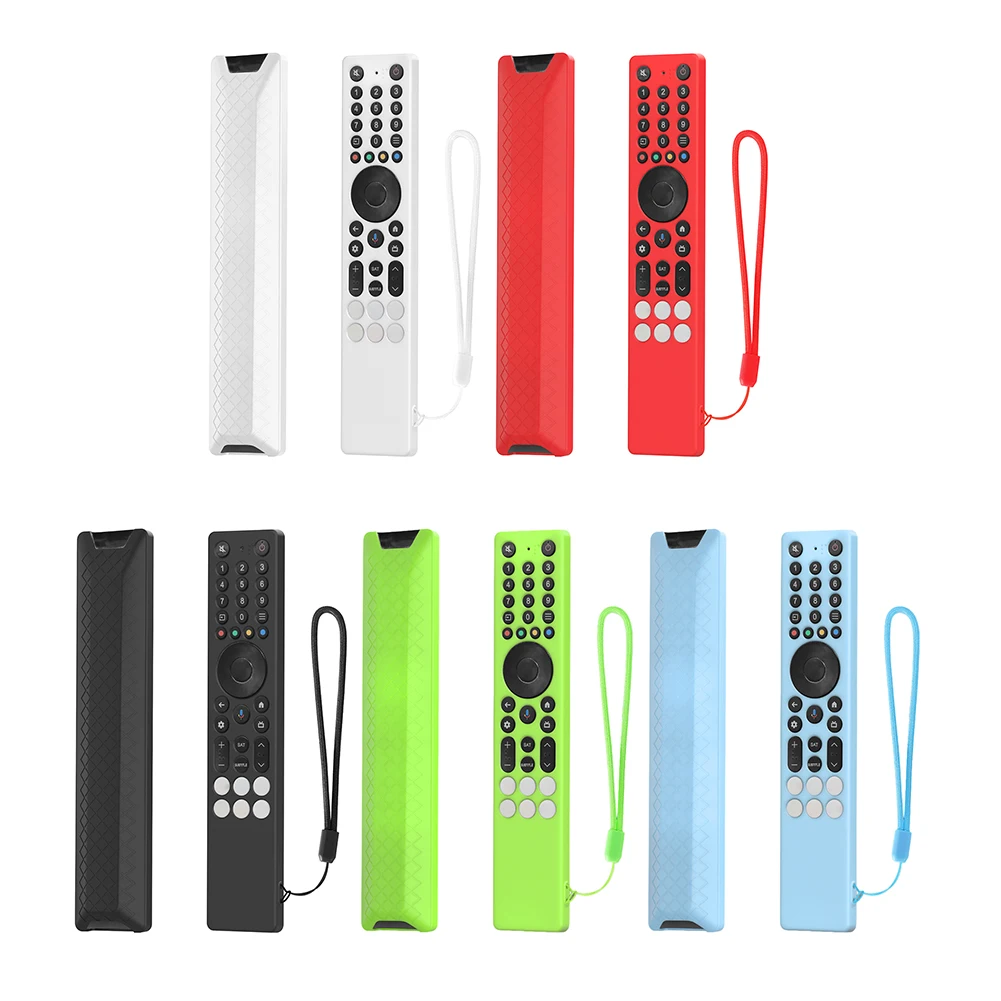 For TCL RC833A Silicone Remote Control Case Anti-Slip Protective Cover Anti-Scratch Remote Control Protect Case TV Supplies Tool