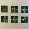 Sight-in Assist REAL Color-impact Sticker Targets 250 Counts per Roll 3 Inch @Side Length Half Inch Grids 1
