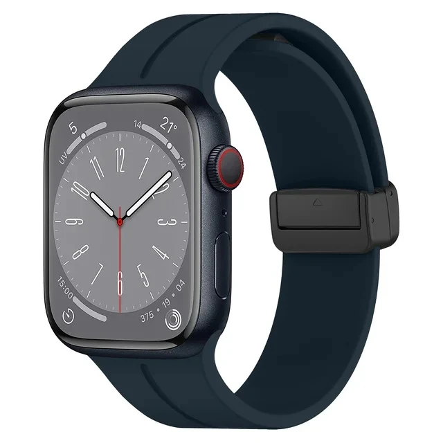 Magnetic Buckle Silicone Strap