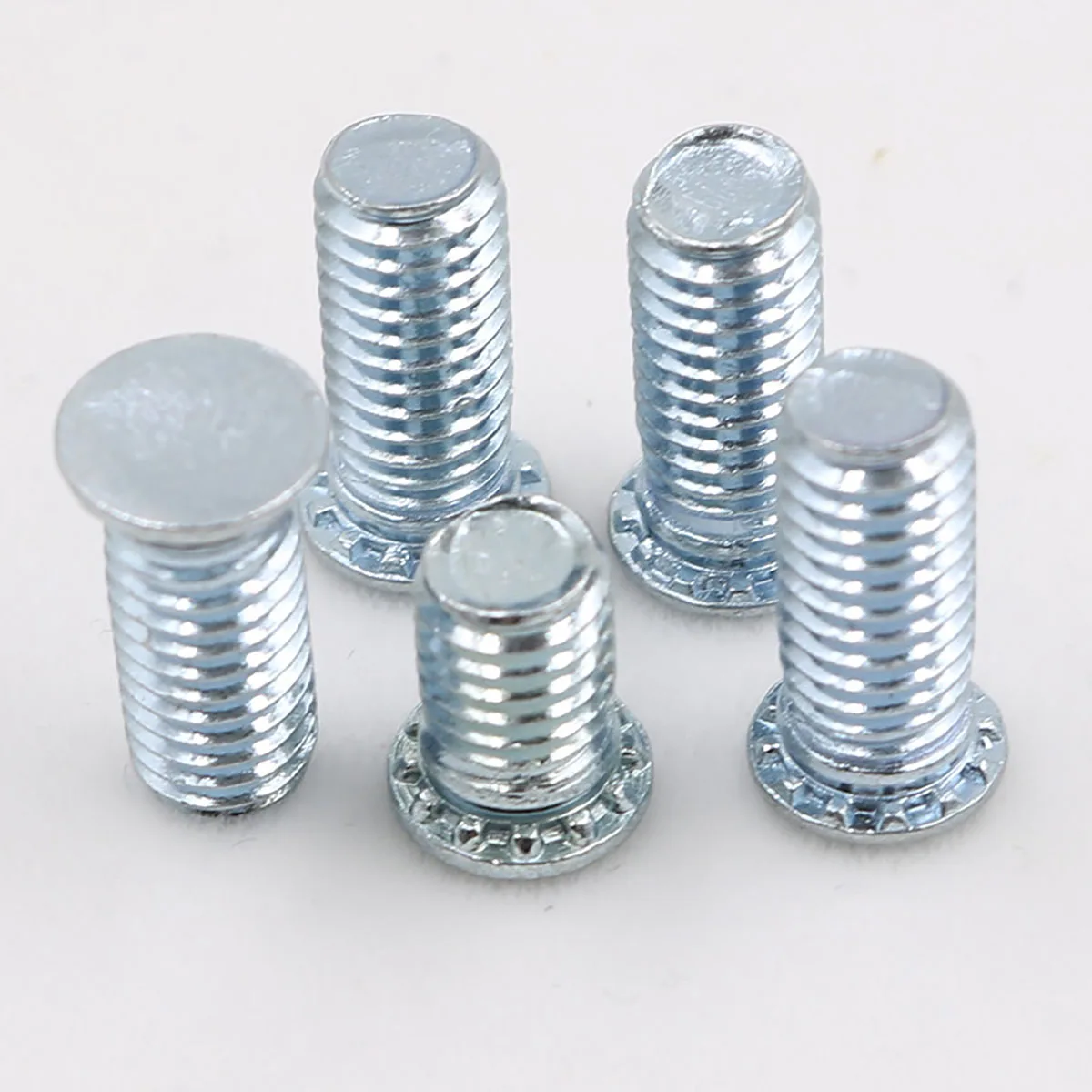 Description Picture 4 of itemEnvironmental Protection Galvanized Pressure Riveting Screw Bolts / Pressure Plate Nail Pressure Riveting Parts M2.5-M10