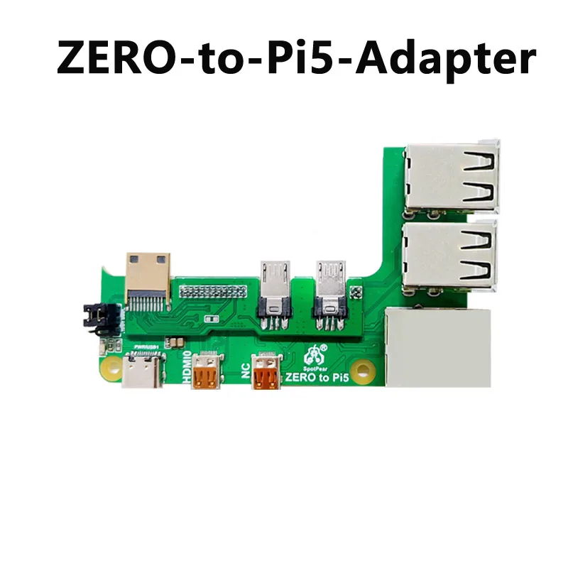 Raspberry Pi Zero 2w-Pi5 ̽  Zero-Pi5 Ȯ  Zero Pi0 USB  RJ45 HAT