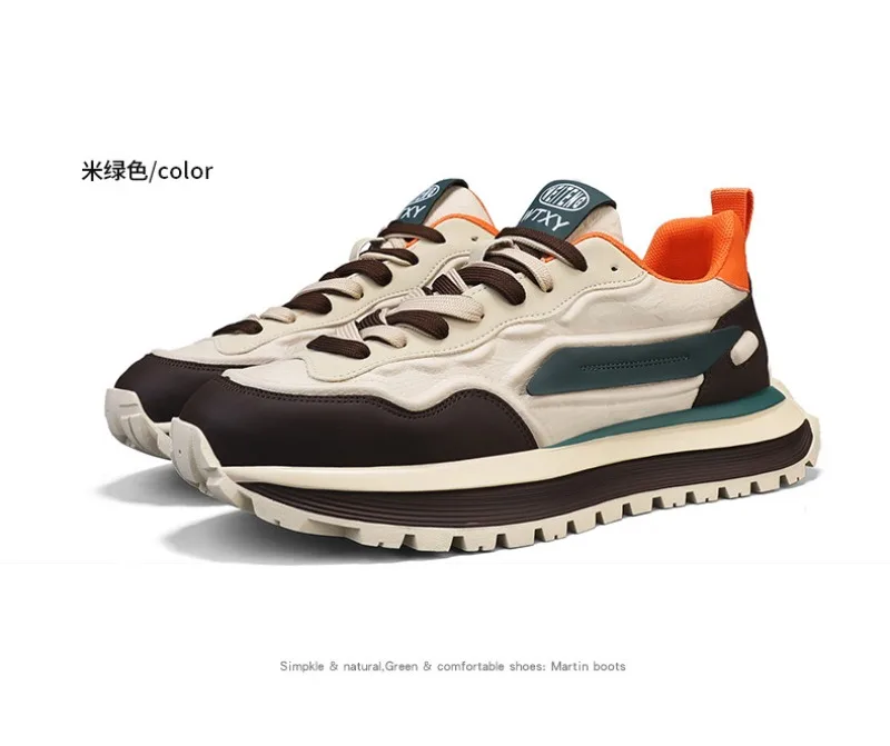 Trend Men Versatile Sneakers 2026 Autumn High Quality Comfortable Platform Sports Running Shoes Outdoor Youth Shoes for Men Plus