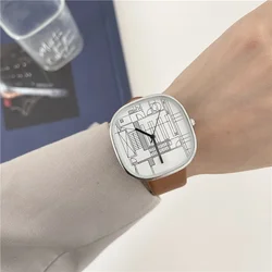 Fashion New Women Watches Simple Art Ladies Watch Casual Quartz Wrist Watches Resin Watchband Watches for Women Female Gift