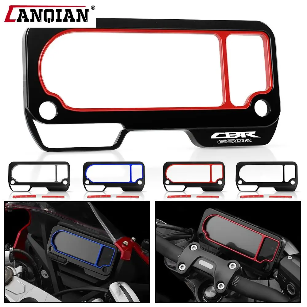 

For Honda CBR650R CBR 650 R CBR650 R CBR 650R 2019 2020 2021 Motorcycle ALUMINIUM Frame Screen Instrument Meter Case Guard Cover