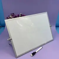 12×16 Inch Tabletop Whiteboard, Adjustable Stand Dry Erase Board, Mini White Board for Students Office Home 5
