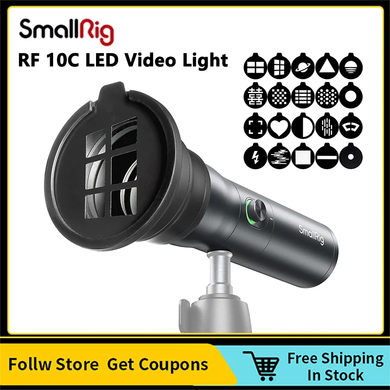 SmallRig RF 10C LEDビデオライト Amazon.com : SMALLRIG RGB LED Photography Flashlight