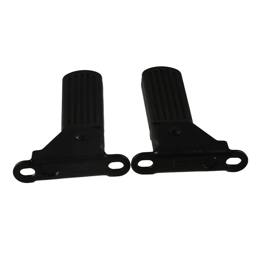 1 Pair Stable Seats Treadle Convenient Anti-rust Bike Rear Pedals Plastic Universal Bicycle Rear Seat Pedal Mountain Bike