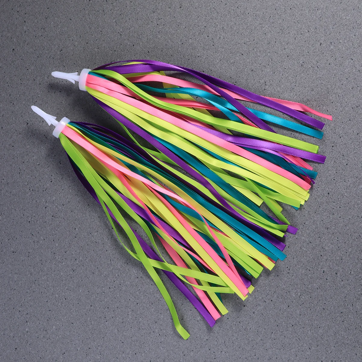 

1 Pair Tassel Ribbon Scooter Bike Handlebar Streamer Grips Tassel Girl Bike Decoration Bike Accessories for Toddler Children (
