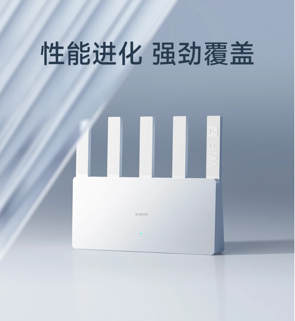 J*0様 Xiaomi WiFi7ルーター BE5000 中古・美品 WiFi7 Router BE5000 WiFi 7 5011Mbps 2.4G/2.5GHz Network Port 512MB