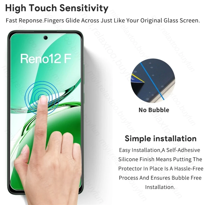 Enhanced 8-in-1 Tempered Glass Cover with Camera Screen Protector