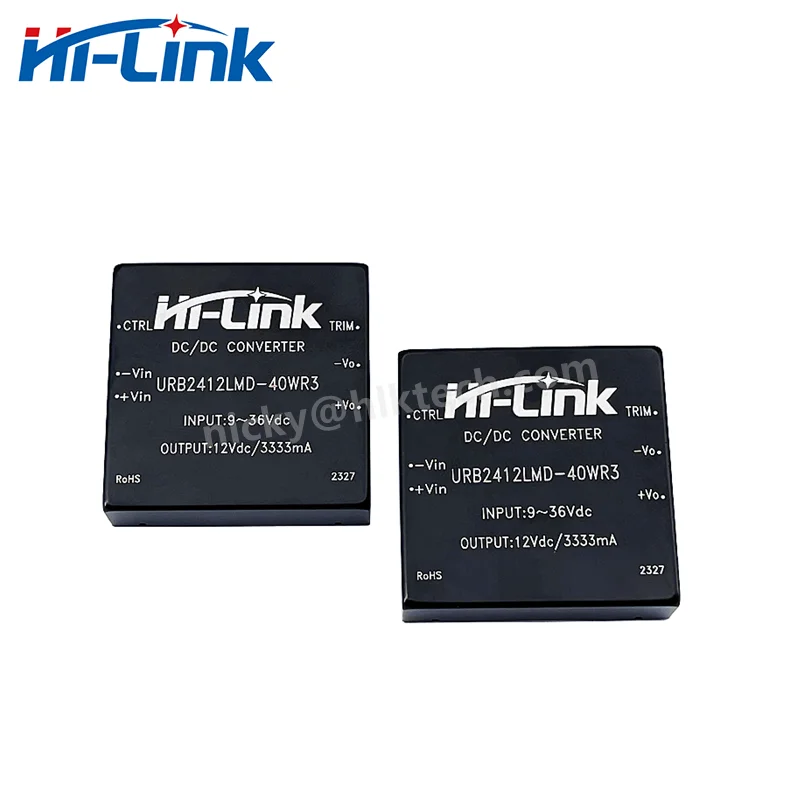 Hi-Link URB2412LMD-40WR3 Step Down Isolated Power Supply Module 40W 24V to 12V 3333mA Output DCDC Intelligent Switch Converter
