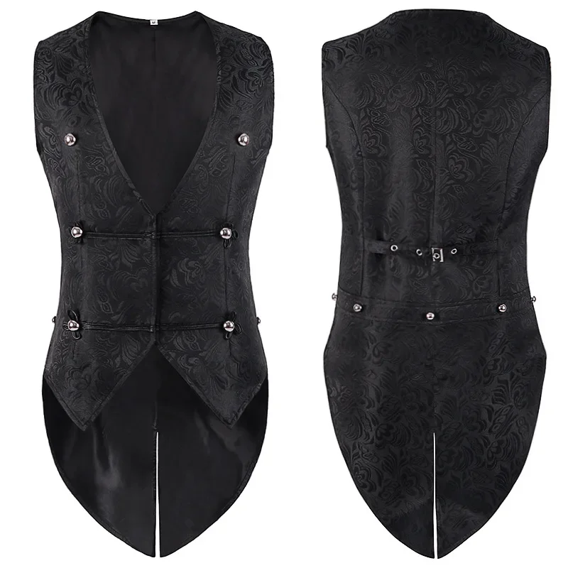 

Medieval Vintage Gothic Specialty Dress Vest Men's Clothing