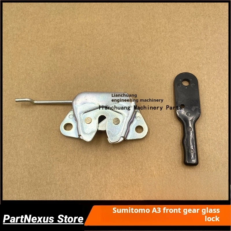 

Для Sumitomo SH100 120 200 300 350-3/a3 переднее ветровое стекло, рамка с замком, аксессуары для фронтального экскаватора