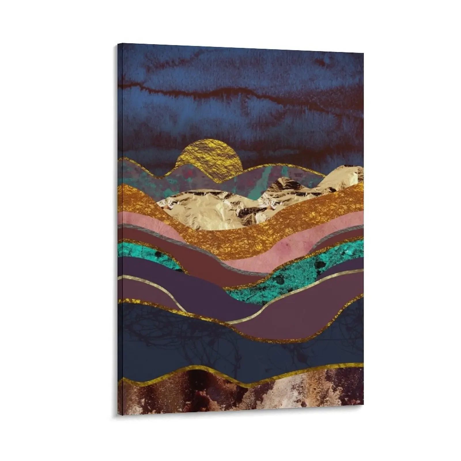 

Color Fields Canvas Painting Bedroom deco anime posters anime room decor ornaments for home