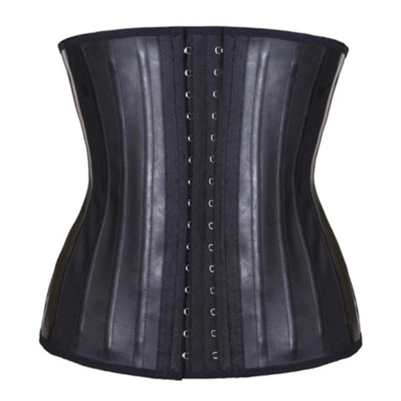 Latex Corset for Man Waist Trainer Body Shaper Slimming Workout Fitness Girdles Bodysuit Belly Control Shaperwear Fajas