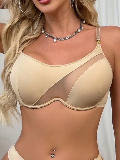 Minimizer Bras for Women Full Coverage Underwire Bras Plus Size Lifting mesh Bra for Heavy Breast XXL 1