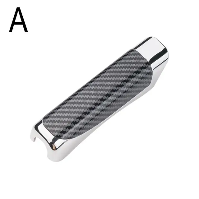 Copertura Freno A Mano In Fibra Di Carbonio - Universale Per Auto, Design Elegante E Facile Installazione - Foto 2