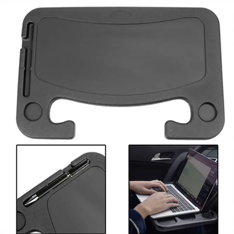Car Table Interior Auto Steering Wheel Double Side Use FOR OFFICE WORK DRINK FOOD SUPPORT Steering-Wheel Accessories car table stand