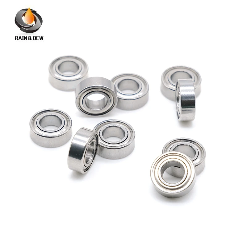10PCS S687ZZ 7x14x5mm Stainless Steel Ball Bearing