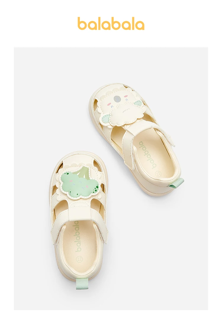 Description Picture 2 of itemBalabala Baby Walking Shoes Boys Girls Children Sandals Shoes 2024 Summer New Infant Slip-Resistant Fashionable and Cute