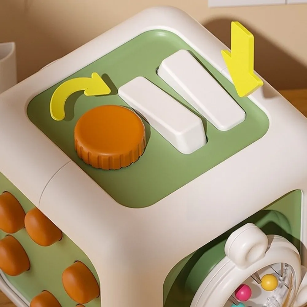 Fine Motor Toy Early Education Activity Cube Drawer Switches Educational Montessori Sensory Toy Plastic
